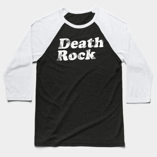 Death Rock Baseball T-Shirt